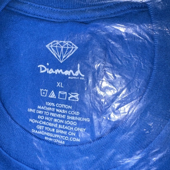 Diamond Supply Co. Blue Bugs Bunny Space Jam Graphic Tee - Picture 4 of 4